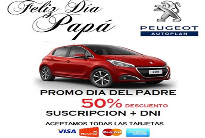 Aprovecha la super promo de Dazur Peugeot por el día del padre   - Goya - Corrientes